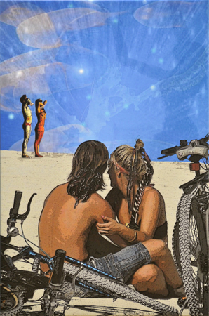 Nomads of Bliss by artist David Echt